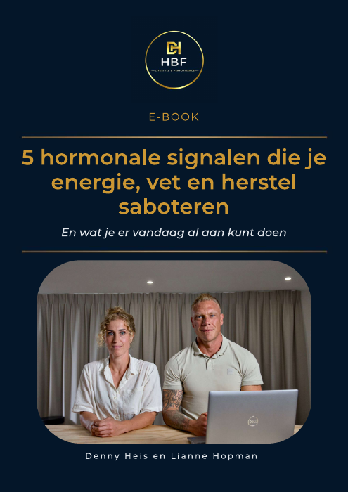 Cover: 5 hormonale signalen die je energie, vet en herstel saboteren